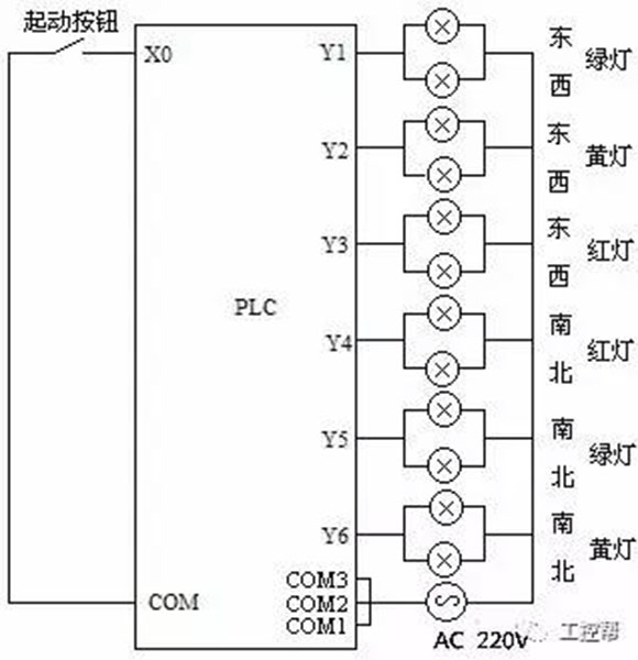 紅綠燈控制電路板3